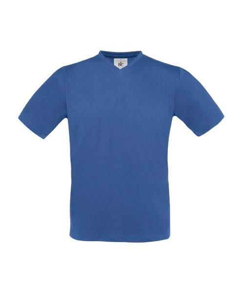 B&C Exact V-neck Royal Blue