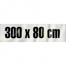 Spandoek 300 x 80 cm ( frontlit bisonyl )