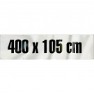 Spandoek 400 x 105 cm ( frontlit bisonyl )